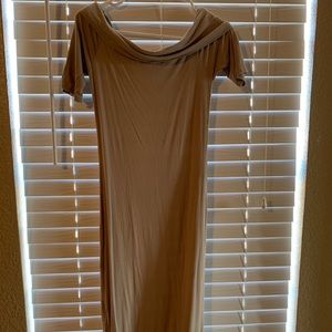 Off the shoulder dress